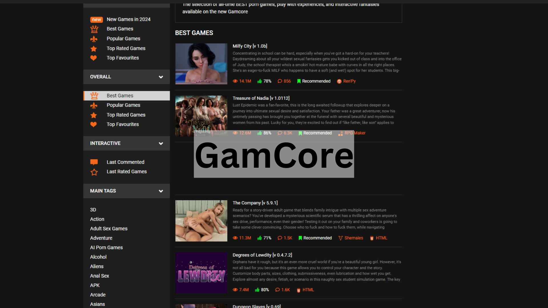 GamCore